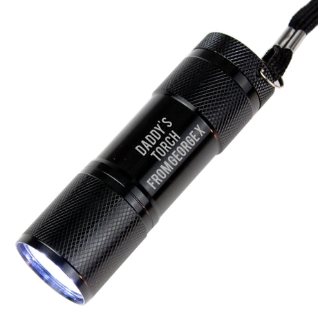Personalised Free Text Mini Torch: 4 - Tools & Storage By Gift Moments