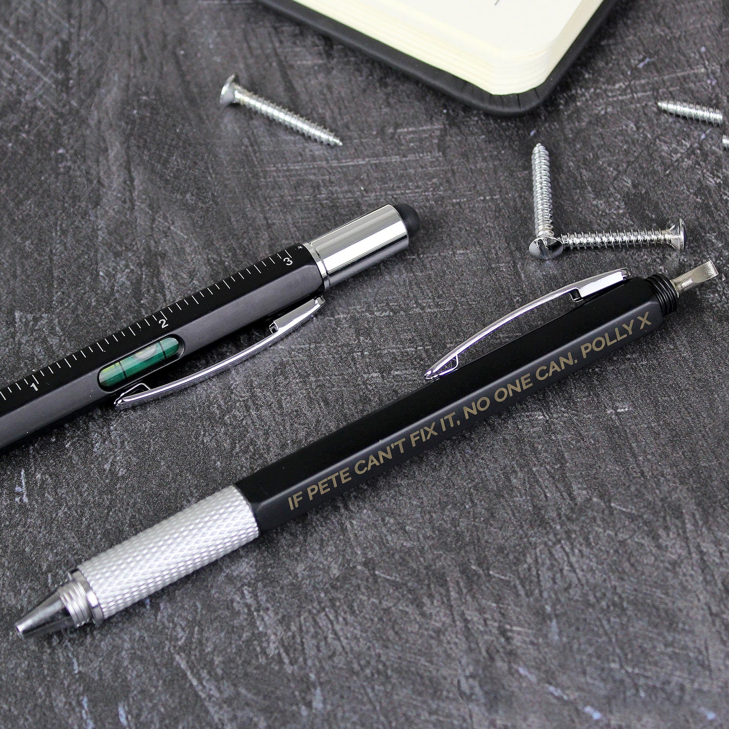 Personalised Free Text Multi Tool Pen: 3 - Pens & Pencils By Gift Moments