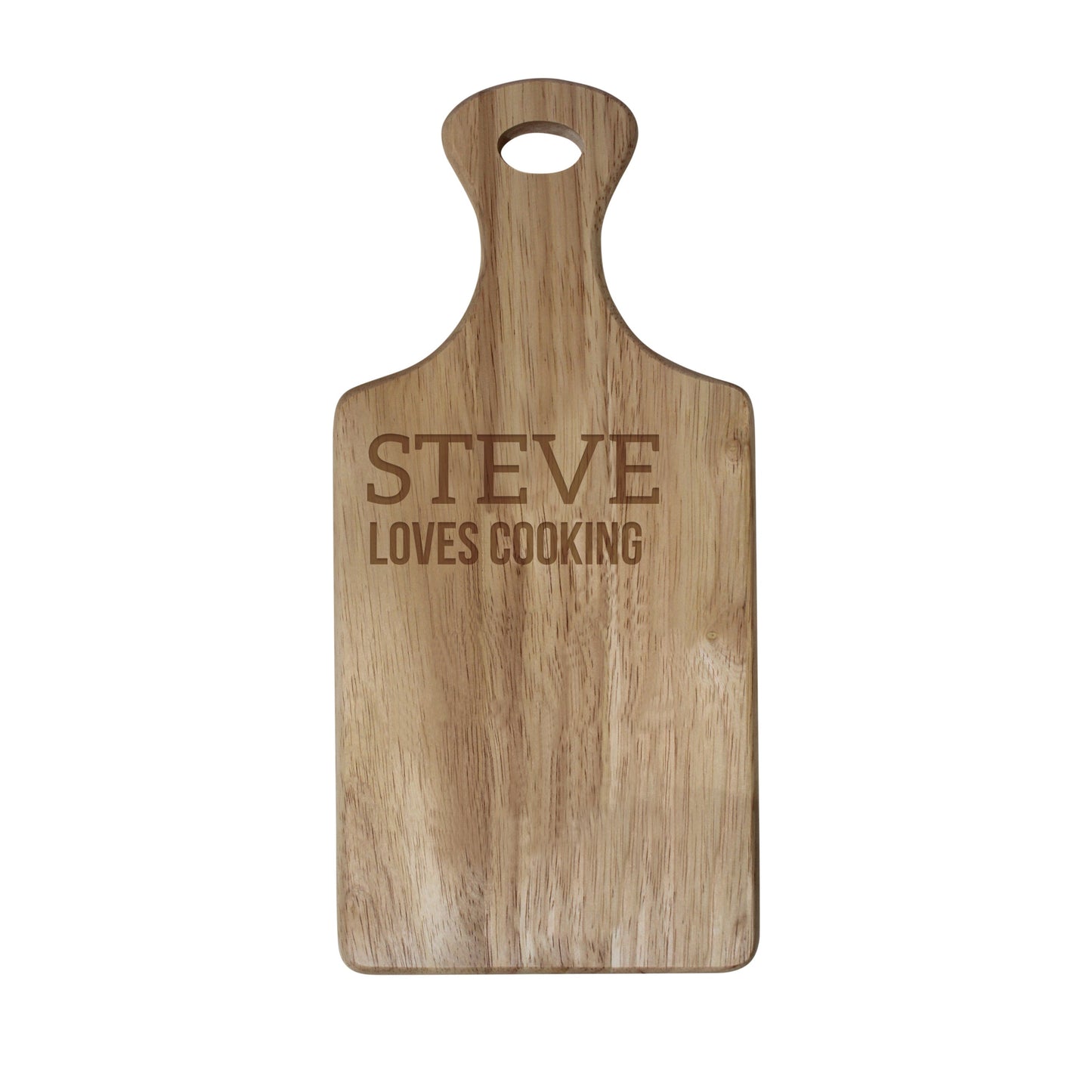 Personalised Free Text Paddle Board: 4 - Chopping Boards By Gift Moments