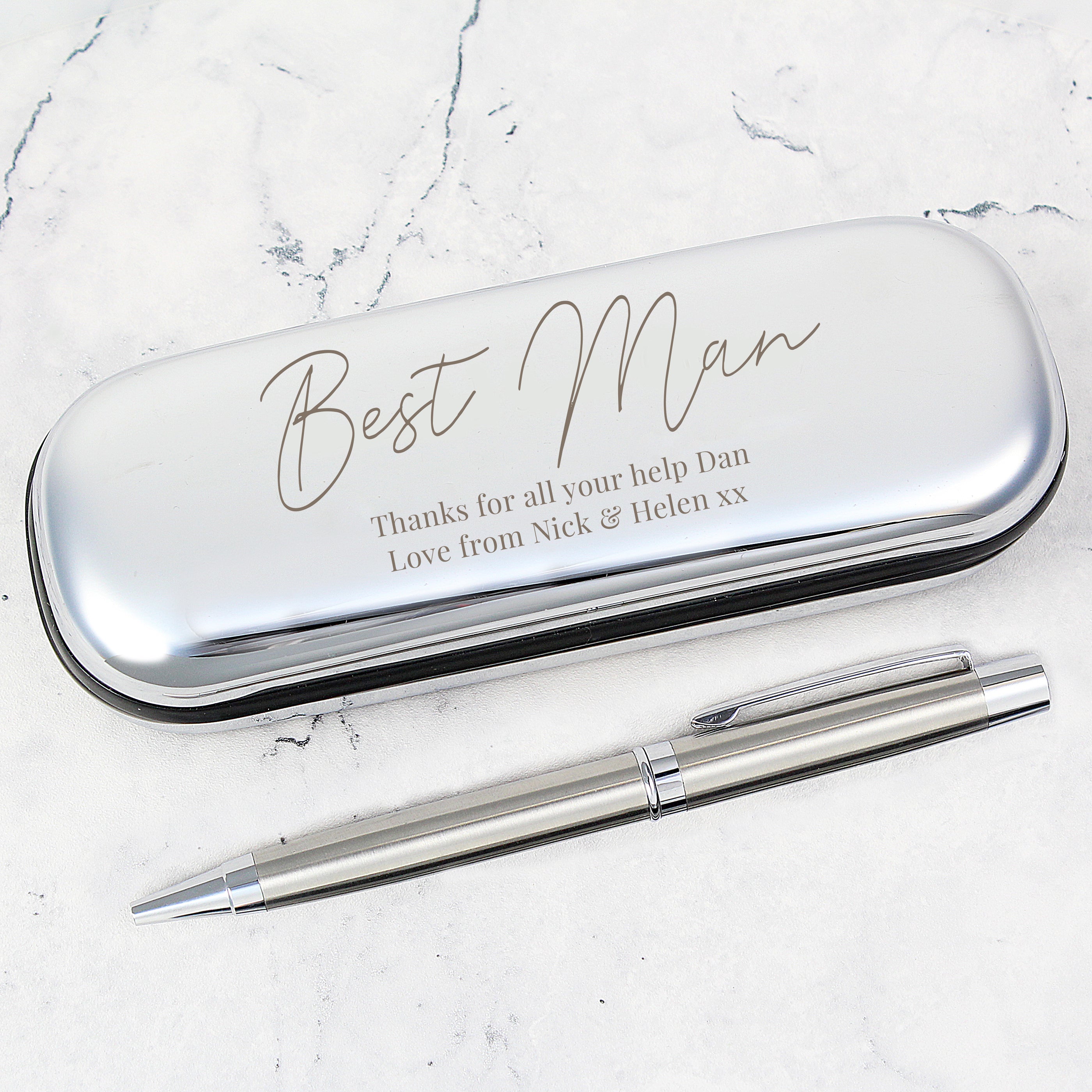 Personalised Free Text Pen and Box Set - Shop Pens & Pencils At Gift Moments - 2