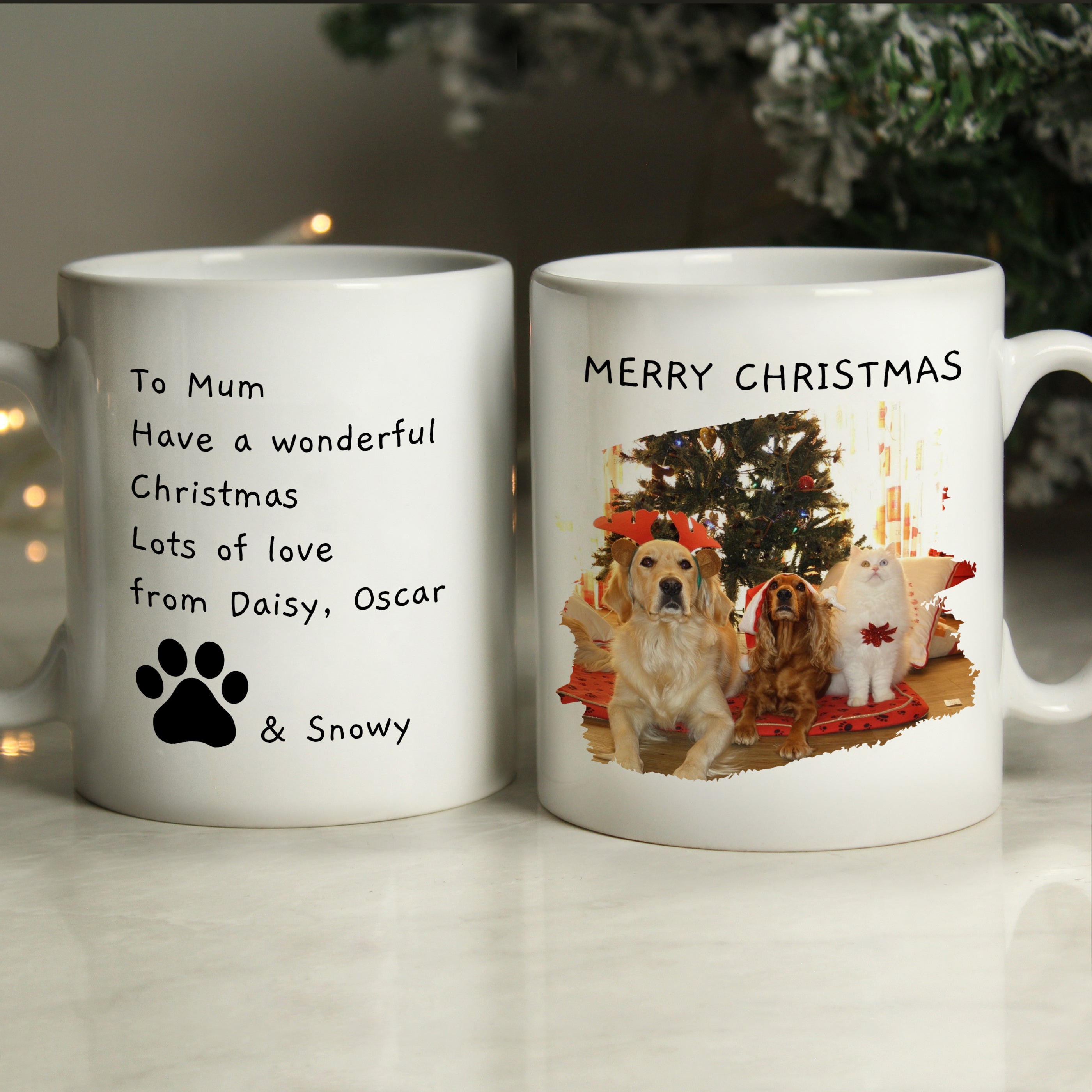 Personalised Free Text Pet Photo Upload Mug - Shop Mugs At Gift Moments - 4