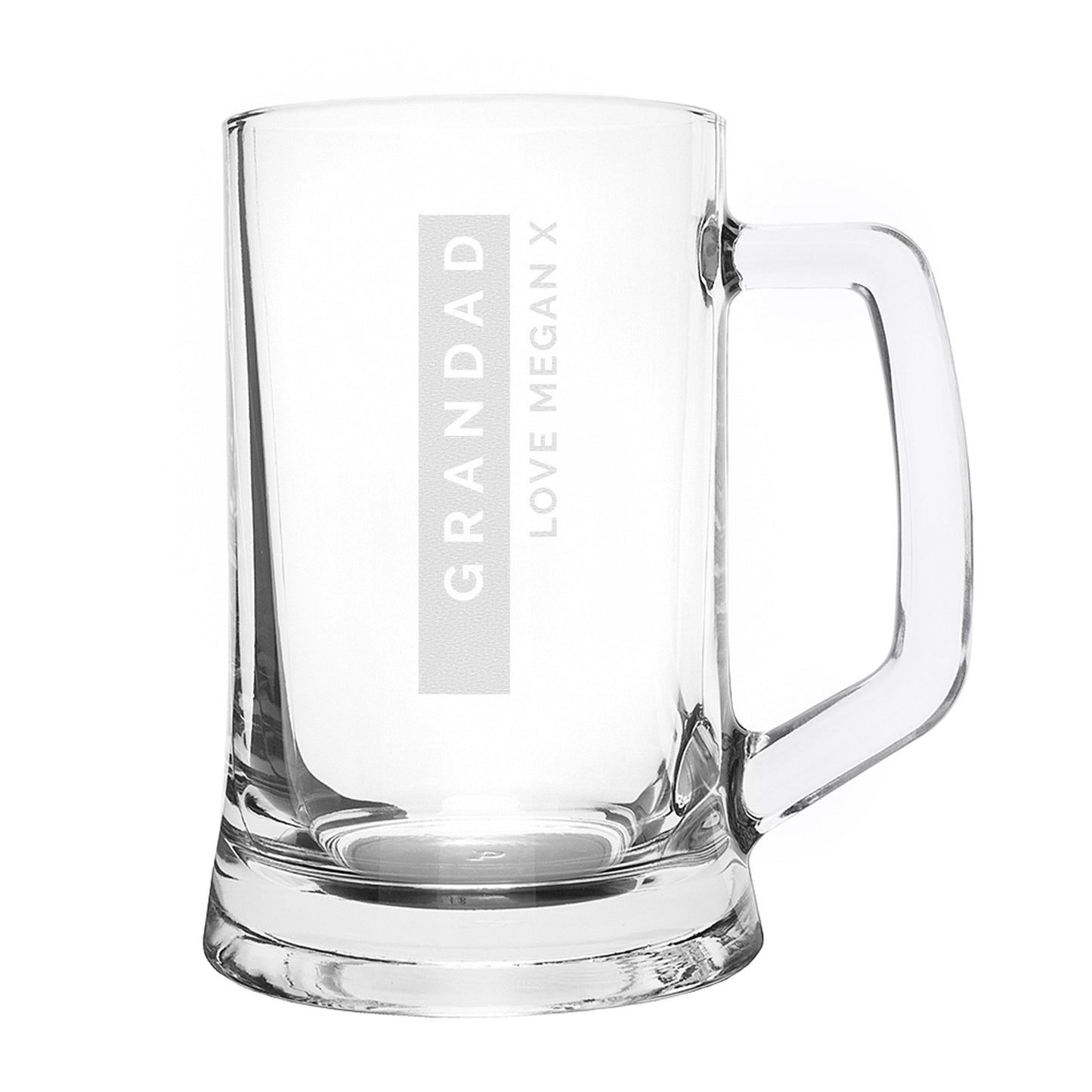Personalised Free Text Pint Stern Tankard: 6 - Tankards By Gift Moments