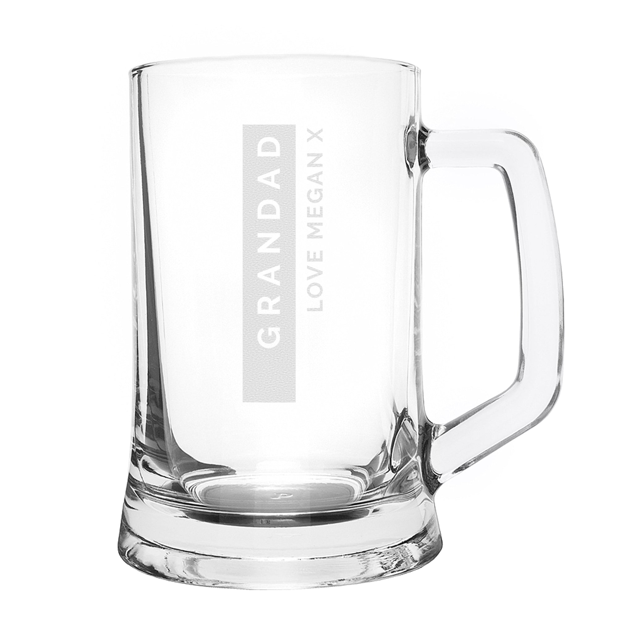Personalised Free Text Pint Stern Tankard: 6 - Tankards By Gift Moments