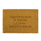 Personalised Free Text Rectangle Indoor Doormat: 5 - Doormats By Gift Moments