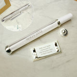 Personalised Free Text Silver Plated Certificate Holder: 9 - Certificate Holders By Gift Moments