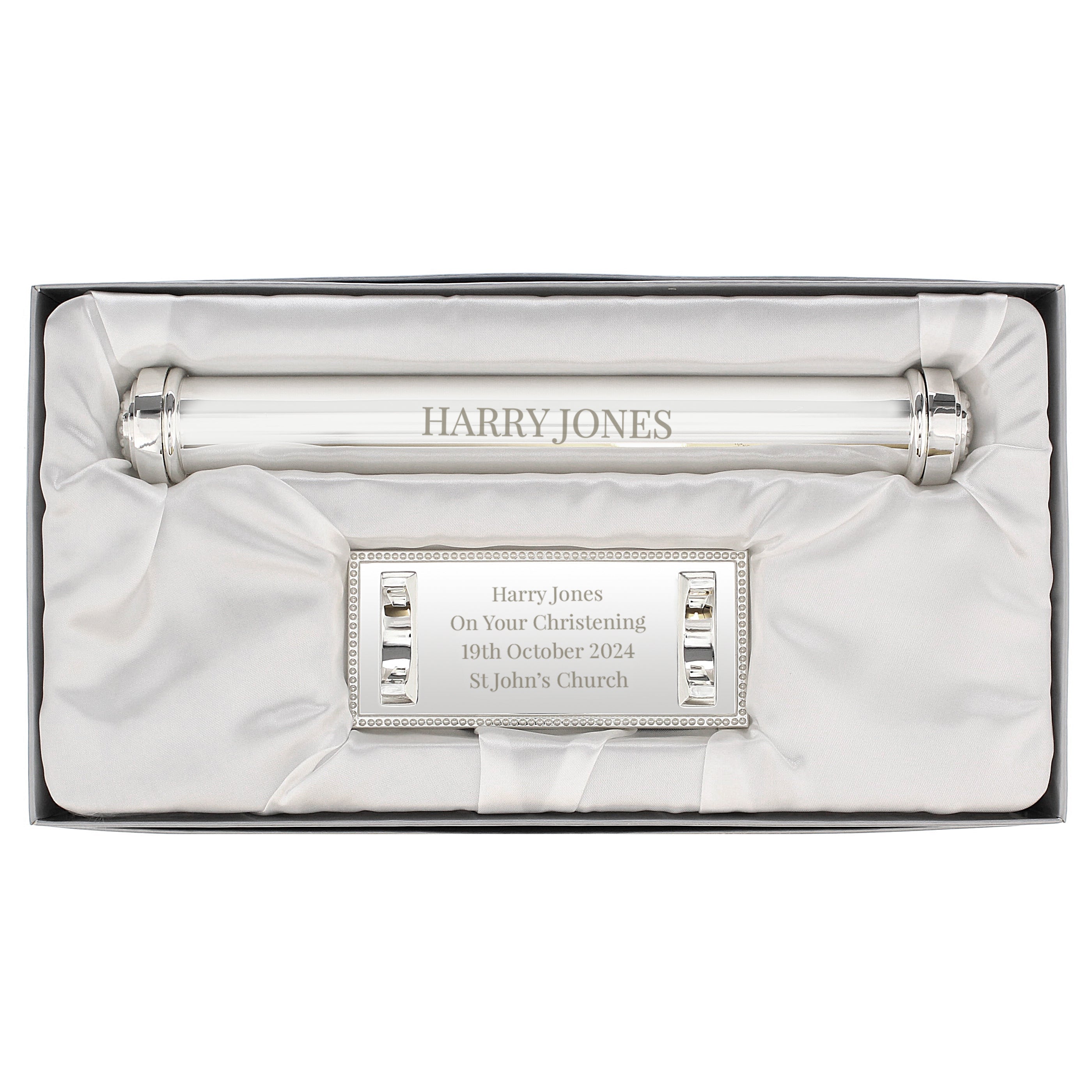 Personalised Free Text Silver Plated Certificate Holder - Shop Certificate Holders At Gift Moments - 11