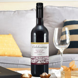 Personalised Free Text Vineyard Red Wine: 6 - Wine By Gift Moments