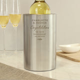 Personalised Free Text Wine Cooler: 2 Barware By Gift Moments