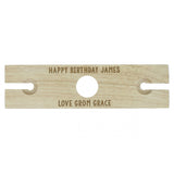 Personalised Free Text Wine Glass & Bottle Holder: 5 - Barware By Gift Moments