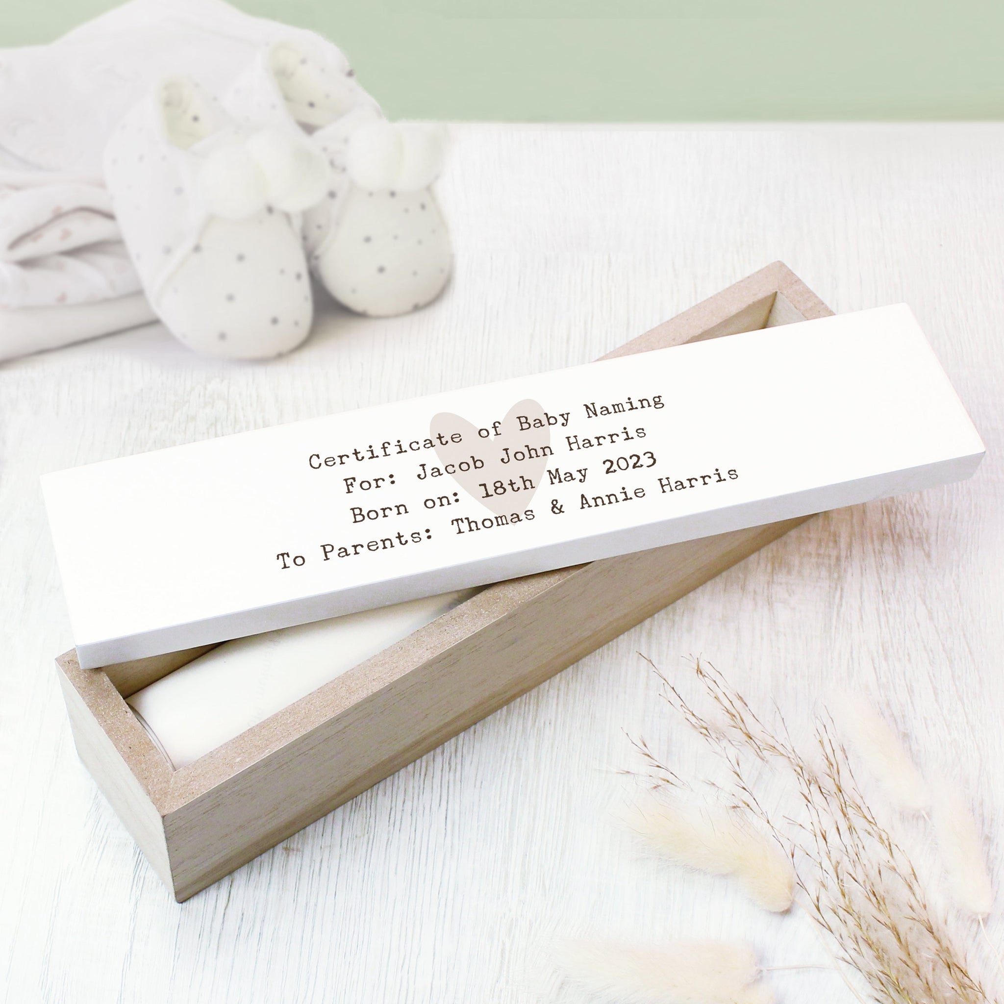 Personalised Free Text Wooden Certificate Holder: 4 - Certificate Holders By Gift Moments