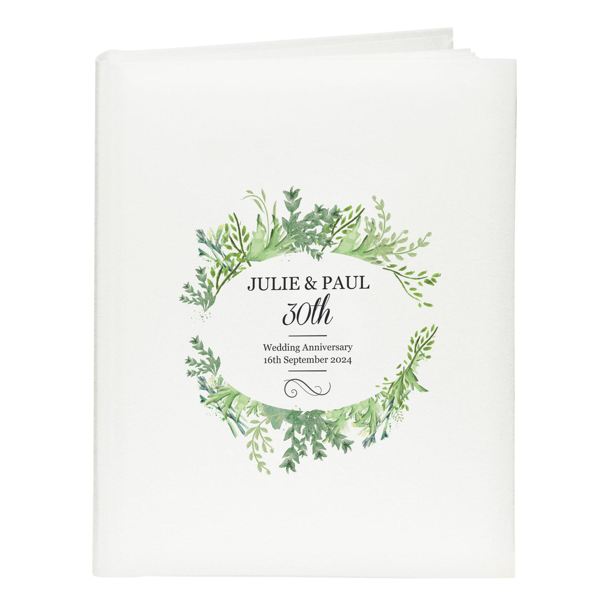 Personalised Fresh Botanical Traditional Photo Album: 5 - Photo Albums By Gift Moments
