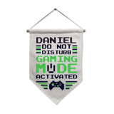 Personalised Gaming Mode Hanging Banner: 4 - Banners By Gift Moments