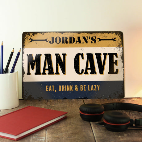 Personalised Garage Metal Sign: 4 - Signs & Plaques By Gift Moments