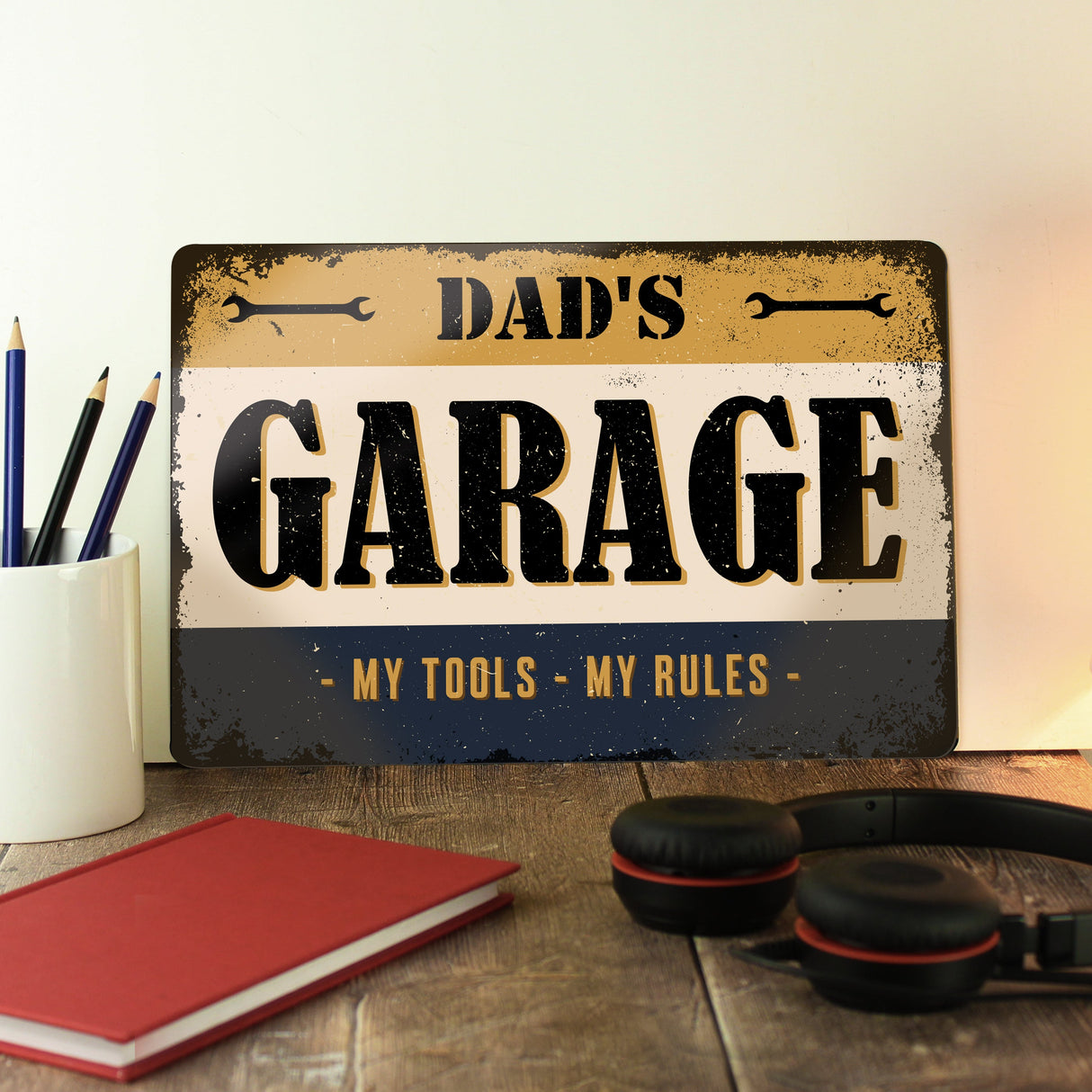 Personalised Garage Metal Sign: 2 - Signs & Plaques By Gift Moments