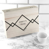 Personalised Gentlemen’s Tea Box Selection: 7 Tea Boxes By Gift Moments