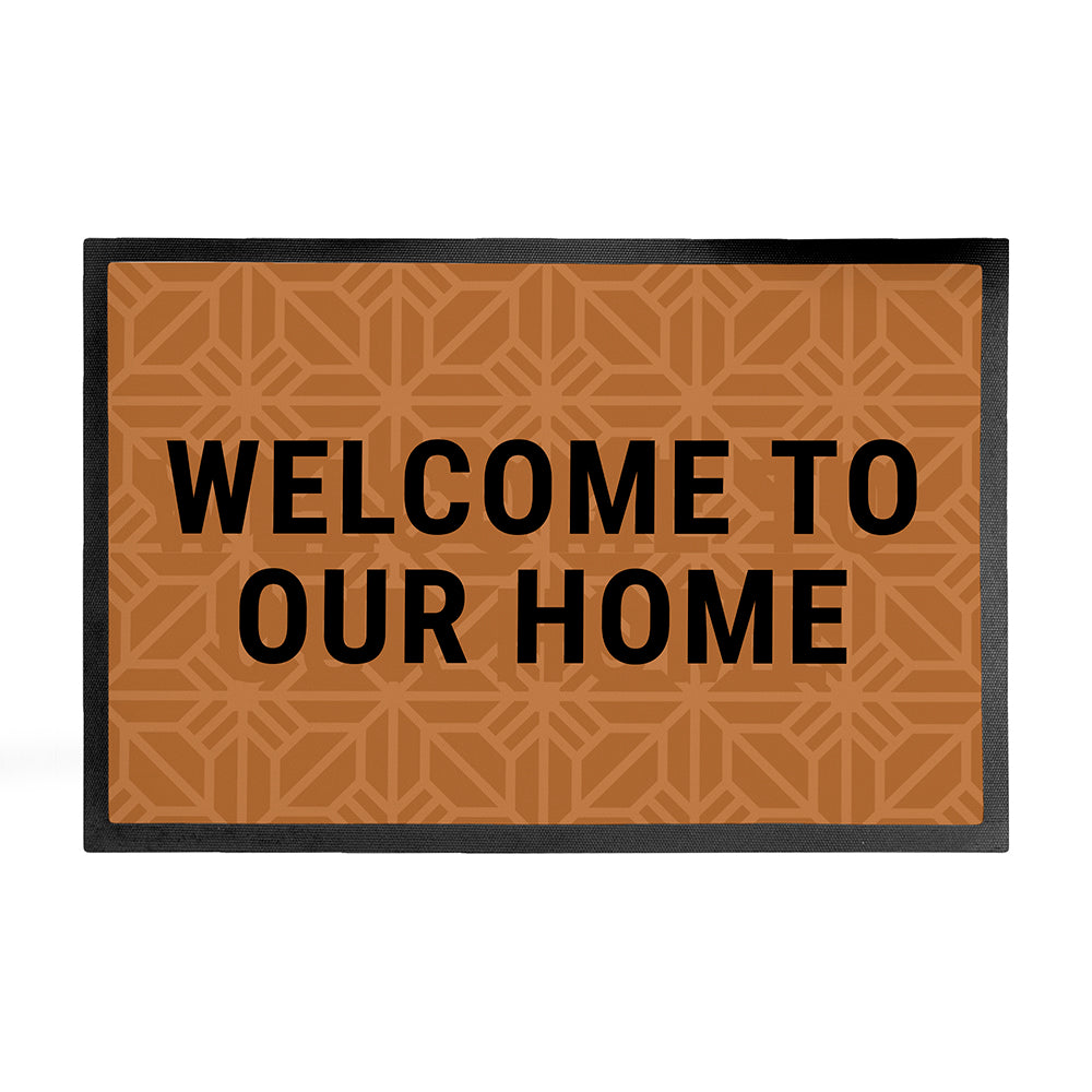 Personalised Geometric Doormat: 7 - Doormats By Gift Moments