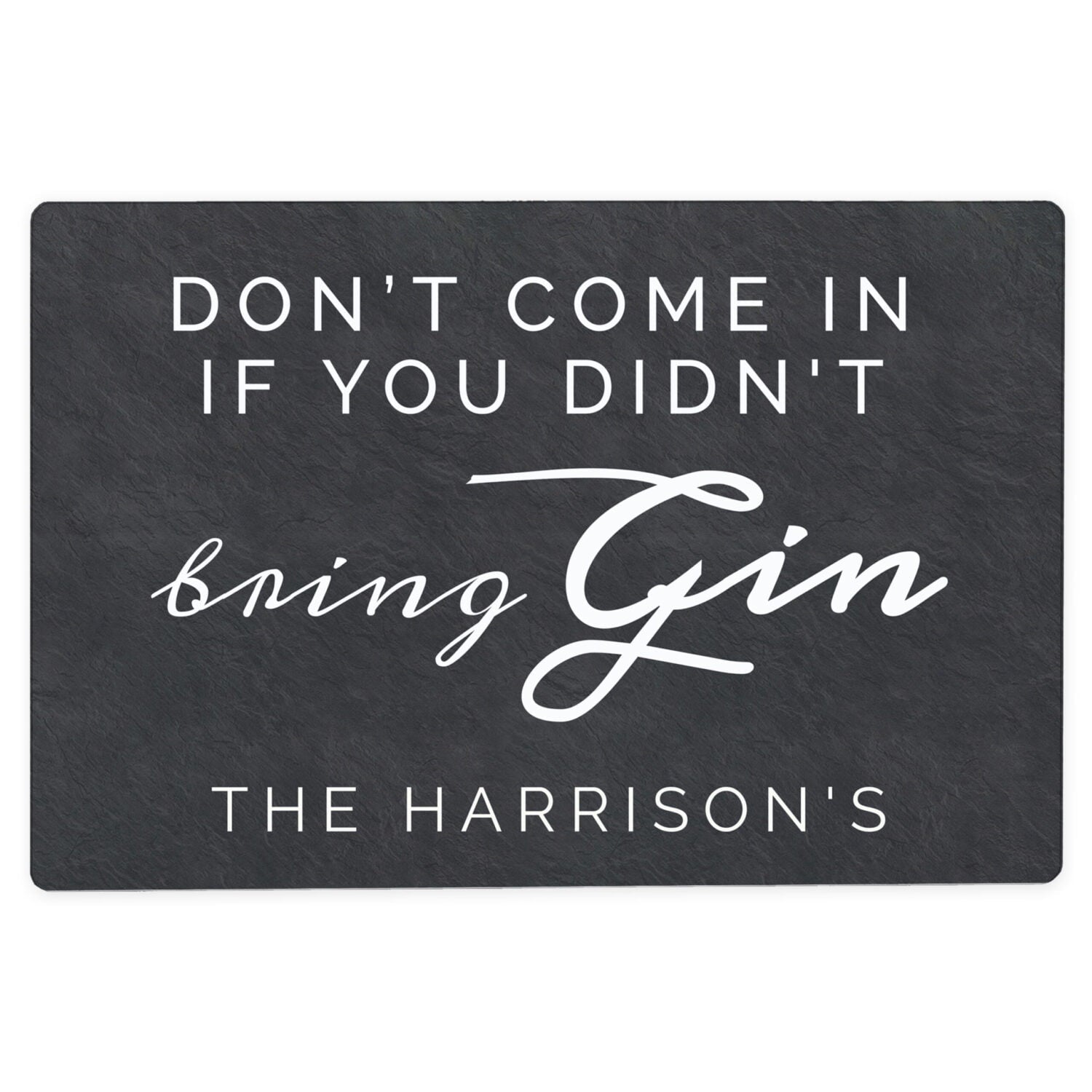 Personalised Gin Metal Sign - Shop Signs & Plaques At Gift Moments - 3