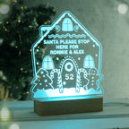 Personalised Gingerbread House LED Light - Shop LED Lighting At Gift Moments - 7