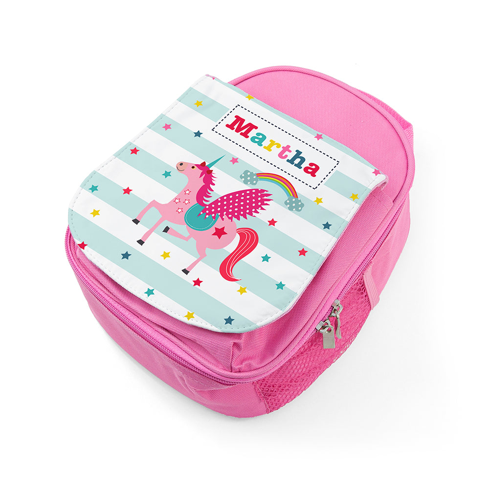 Personalised Girl’s Unicorn Lunch Bags: 5 - Lunch Boxes & Bags By Gift Moments