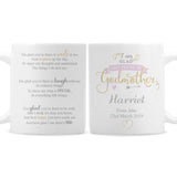 Personalised I Am Glad... Godmother Mug: 4 - Mugs By Gift Moments