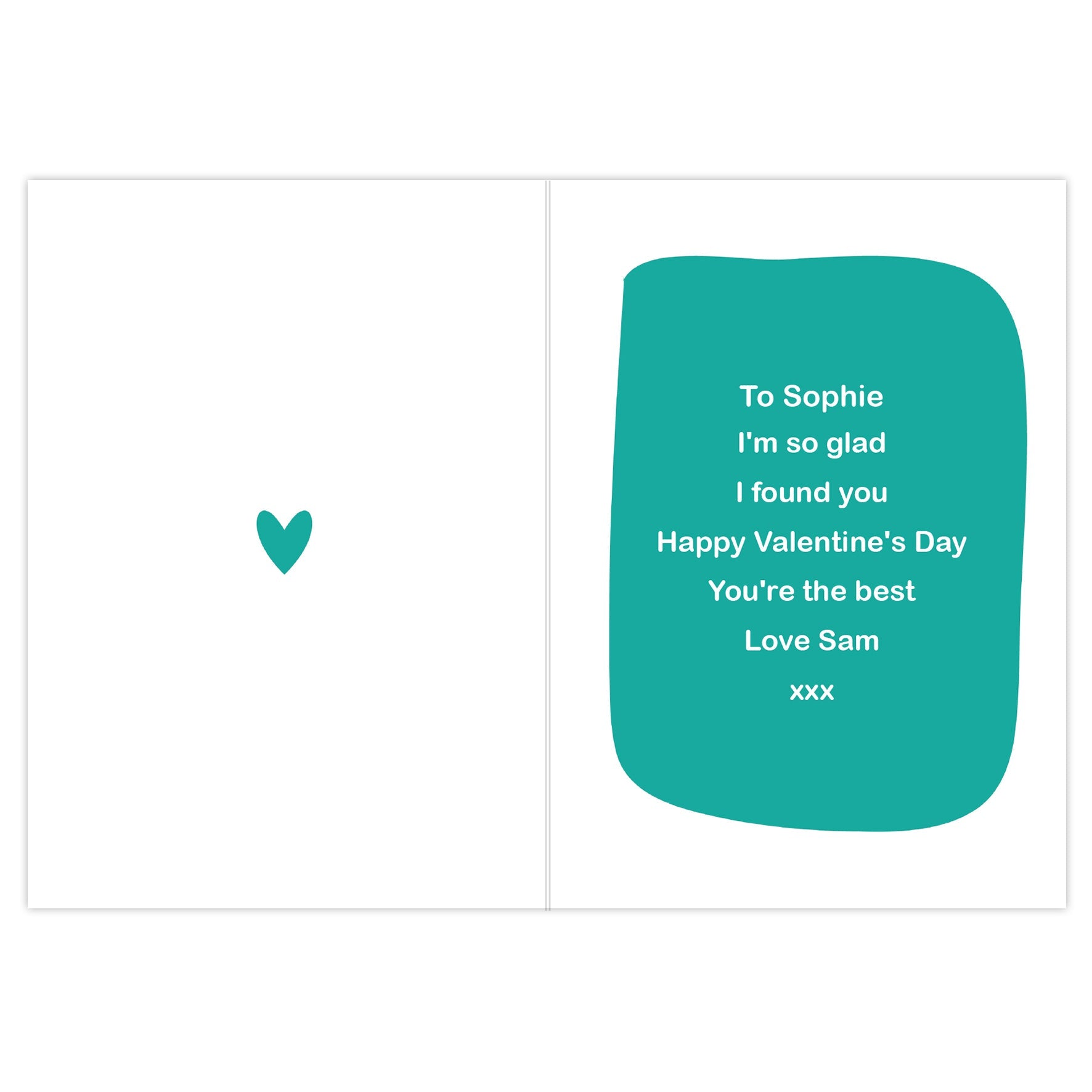 Personalised Glad I Swiped Right Card: 3 - Greeting Cards By Gift Moments