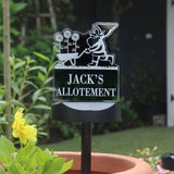 Personalised Gnome Garden Outdoor Solar Light: 9 Solar Lights By Gift Moments