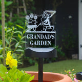 Personalised Gnome Garden Outdoor Solar Light: 1 Solar Lights By Gift Moments