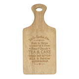 Personalised We Go Together Wooden Paddle Board: 5 - Chopping Boards By Gift Moments