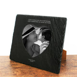 Personalised God Made Mothers Heart Slate Photo Frame: 1 - Photo Frames By Gift Moments