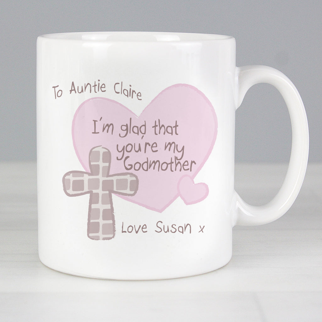 Personalised Godmother Mug - Shop Mugs At Gift Moments - 1