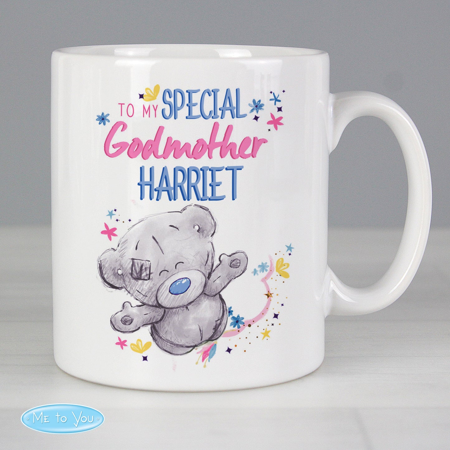 Personalised Me to You Godmother Mug: 1 - Mugs By Gift Moments