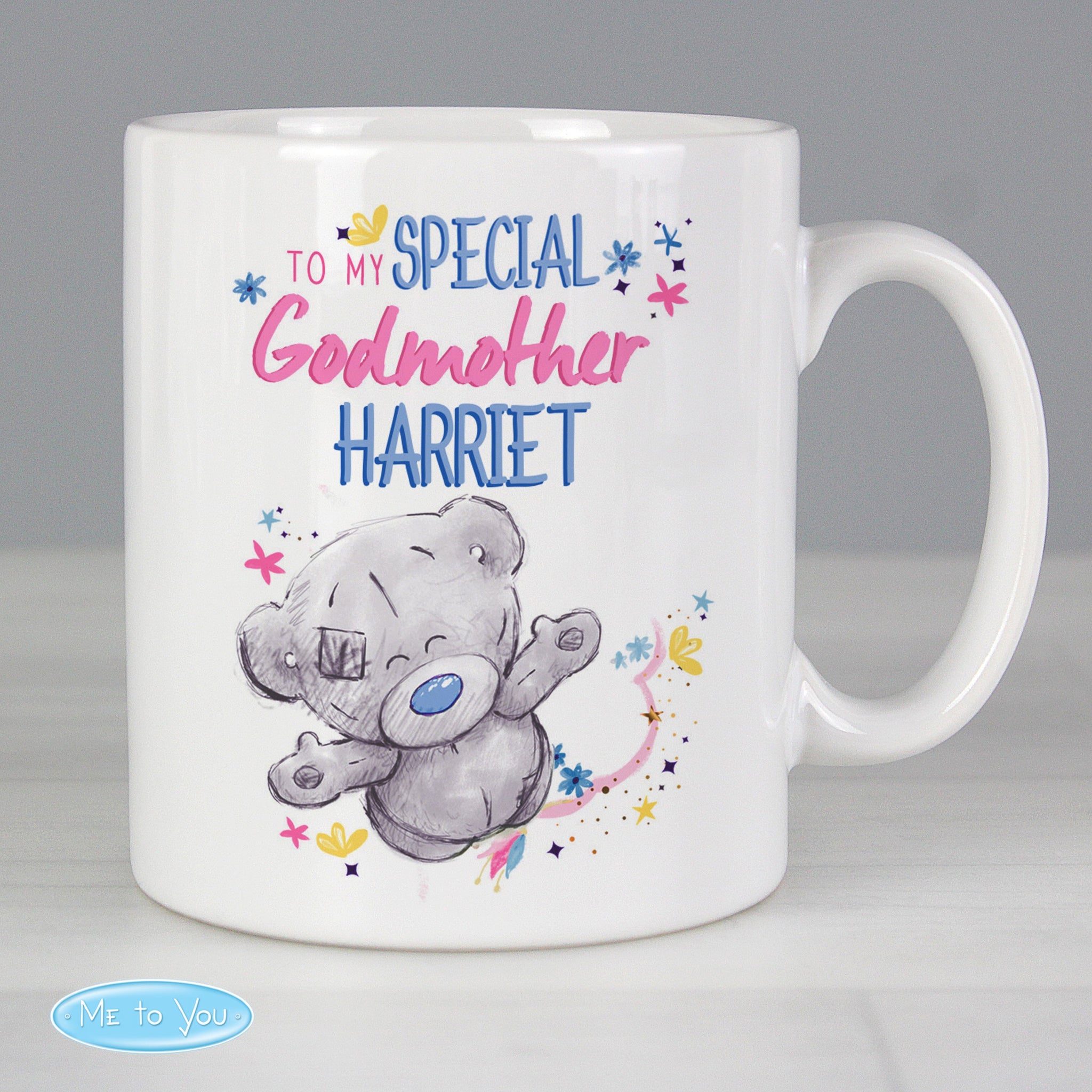 Personalised Me to You Godmother Mug: 1 - Mugs By Gift Moments