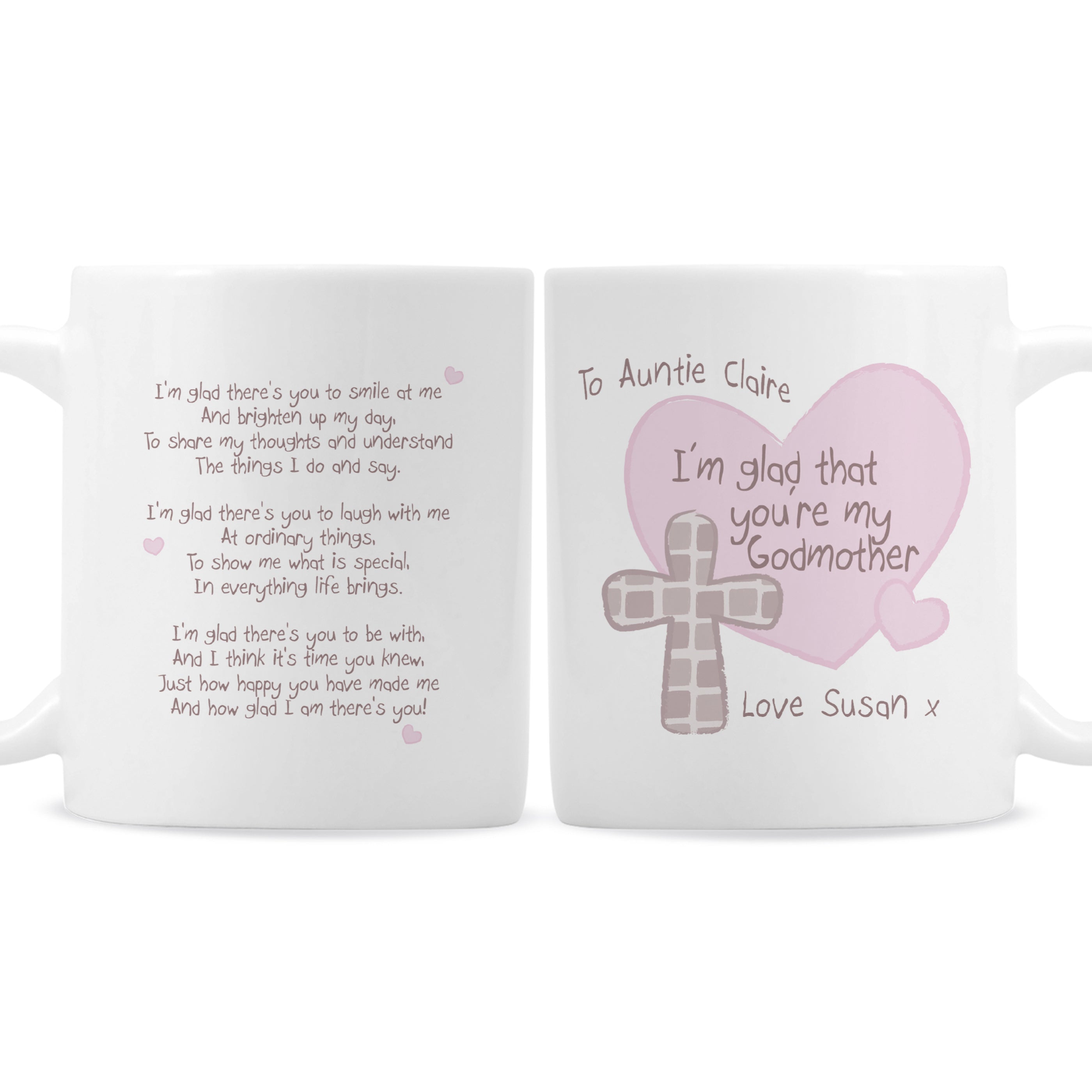 Personalised Godmother Mug - Shop Mugs At Gift Moments - 2