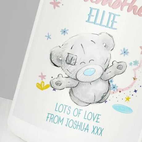 Personalised Me to You Godmother Pillar Candle: 2 - Candles By Gift Moments