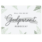 Personalised Godparent Card: 3 - Greeting Cards By Gift Moments