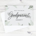 Personalised Godparent Card - Shop Greeting Cards At Gift Moments - 2