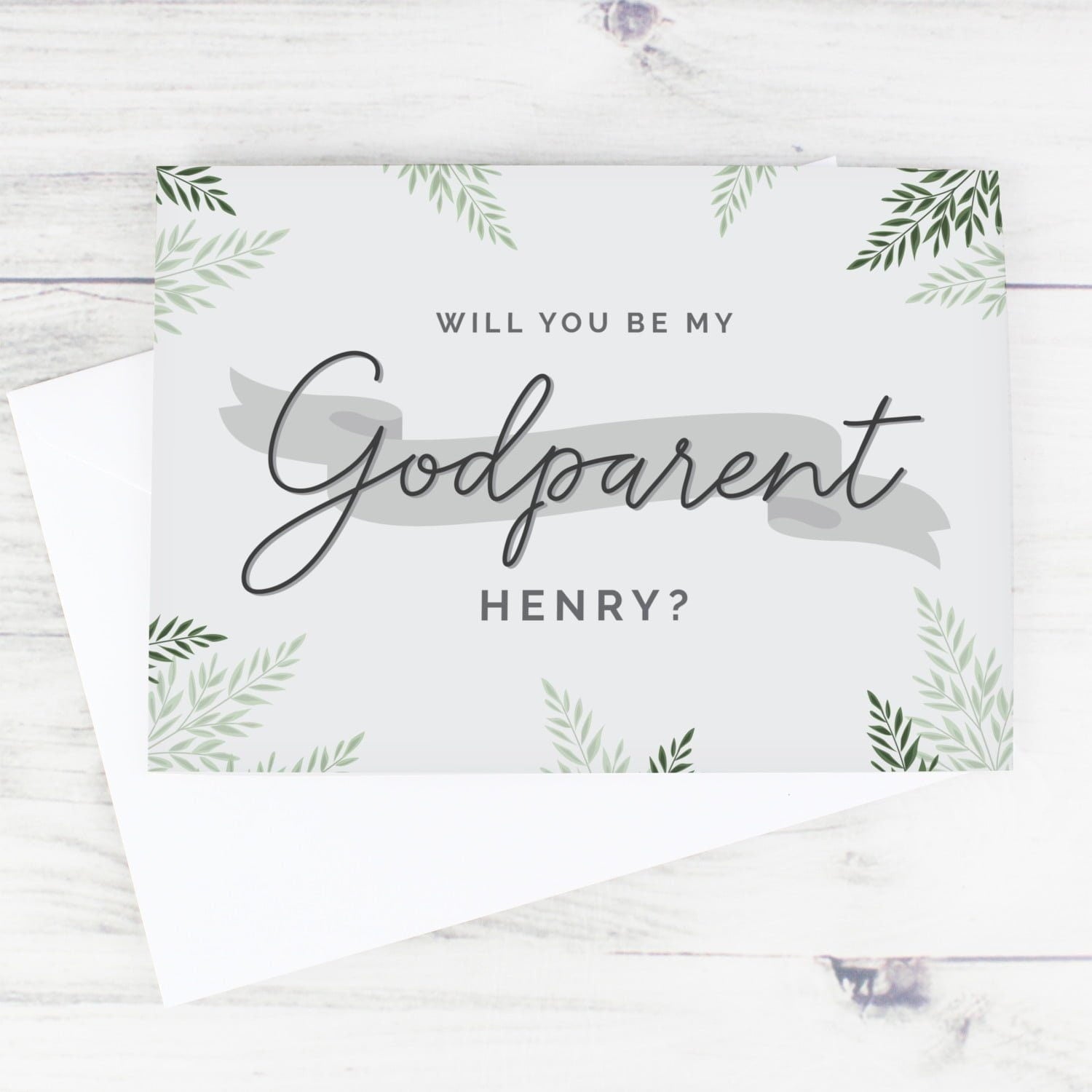 Personalised Godparent Card - Shop Greeting Cards At Gift Moments - 2