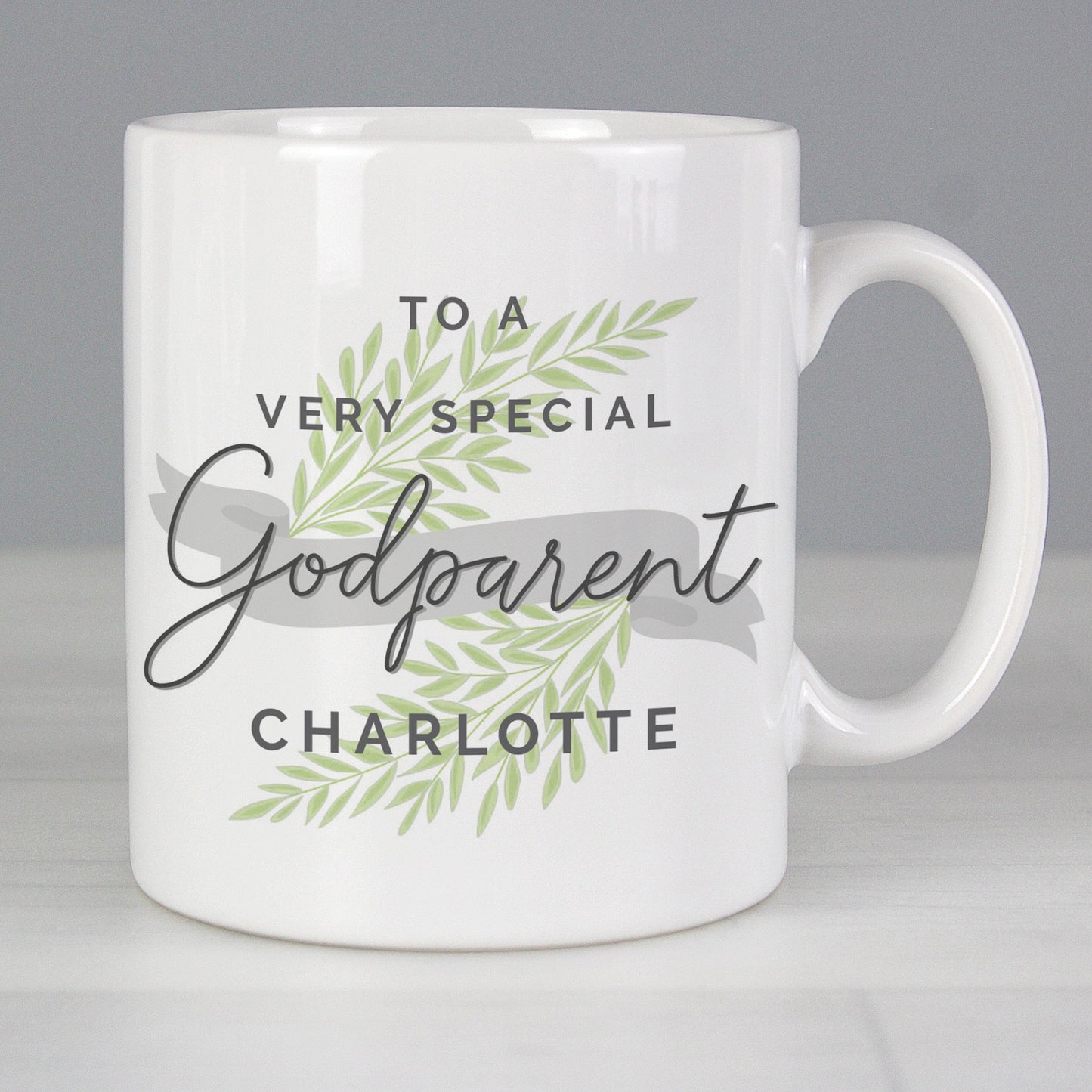 Personalised Godparent Mug: 2 - Mugs By Gift Moments