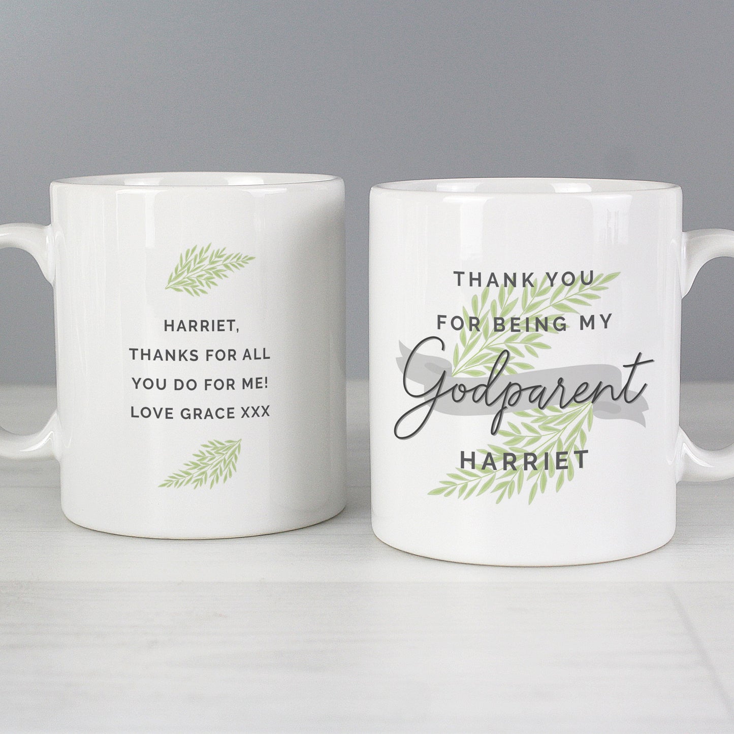 Personalised Godparent Mug: 1 - Mugs By Gift Moments