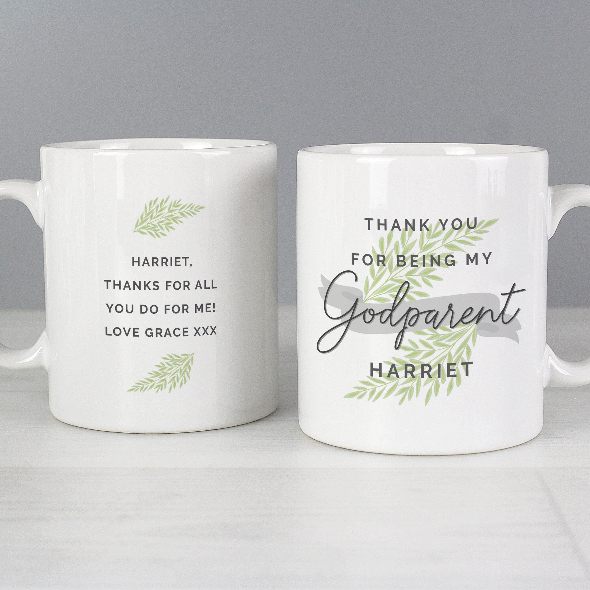 Personalised Godparent Mug: 1 - Mugs By Gift Moments