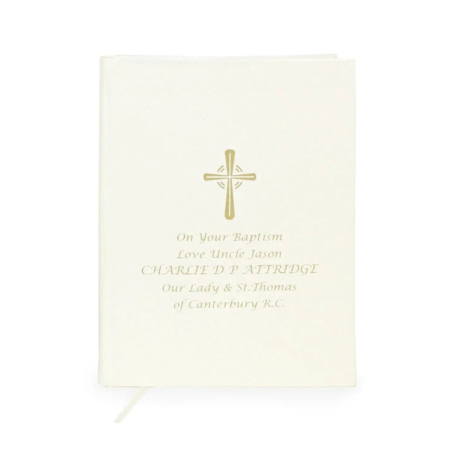 Personalised Gold Companion Holy Bible - Eco-friendly: 2 - Books By Gift Moments