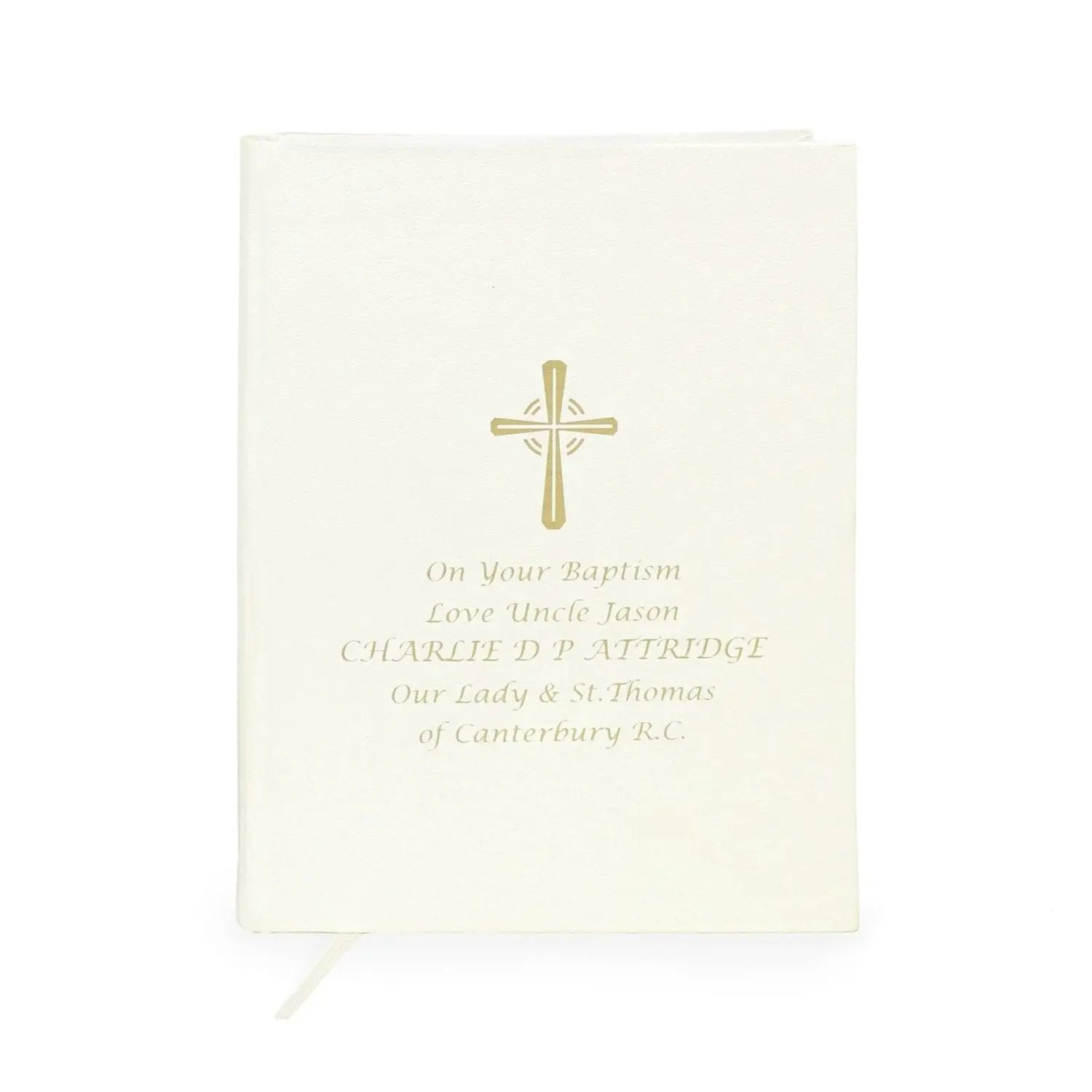 Personalised Gold Companion Holy Bible - Eco-friendly: 2 - Books By Gift Moments