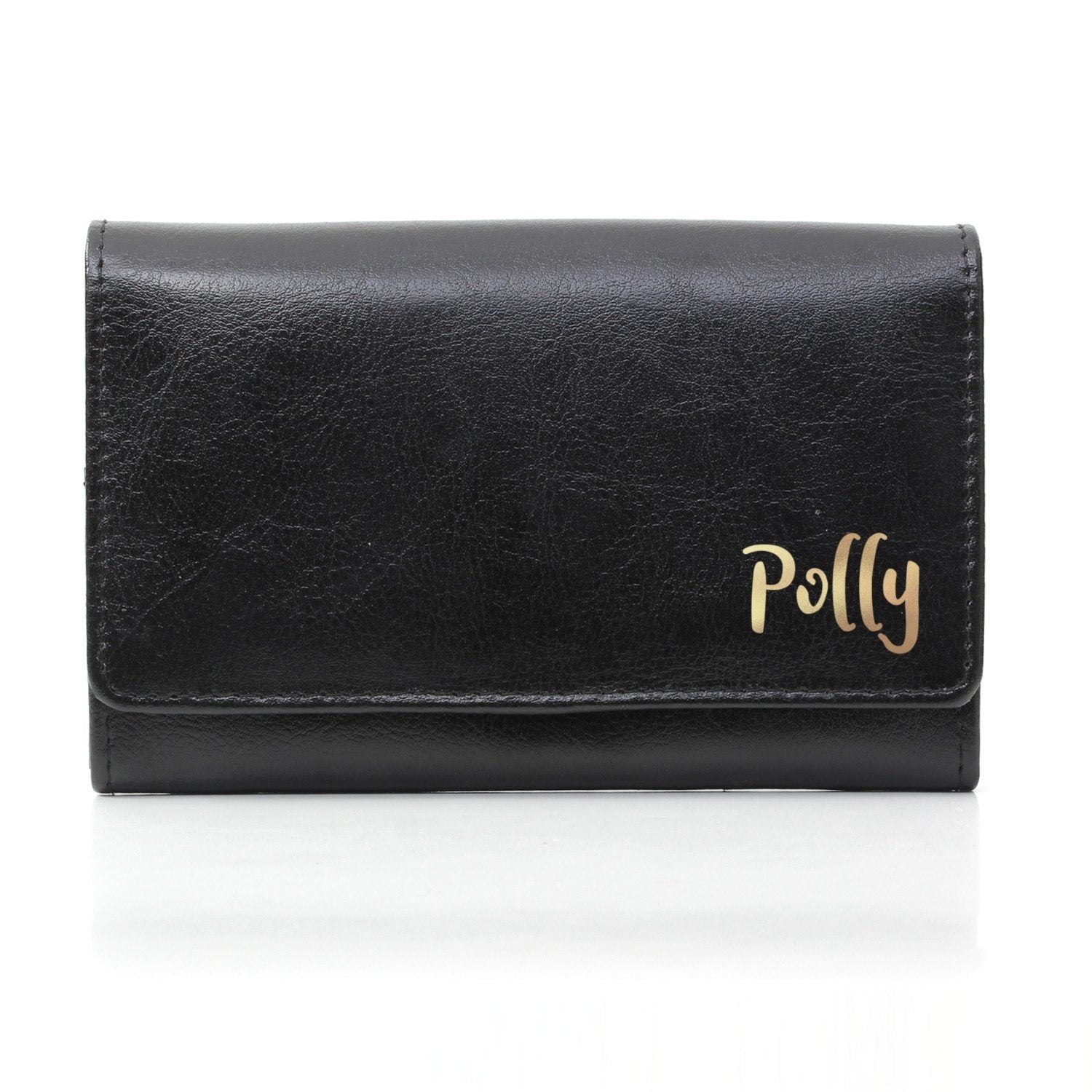 Personalised Gold Name Black Purse: 4 - Bags & Purses By Gift Moments