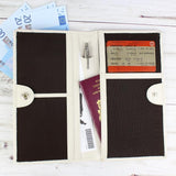 Personalised Gold Name Travel Document Holder: 4 - Travel Accessories By Gift Moments