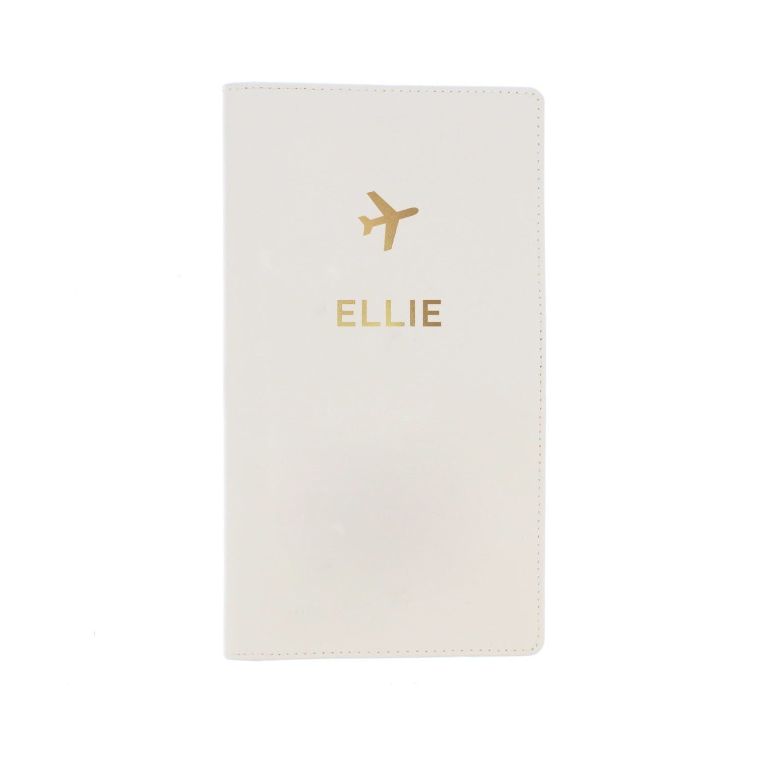 Personalised Gold Name Travel Document Holder: 5 - Travel Accessories By Gift Moments
