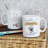 Personalised Gold Star Graduation Mug: 1 - Mugs By Gift Moments