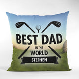 Personalised Golf Dad Cushion: 1 - Cushions By Gift Moments