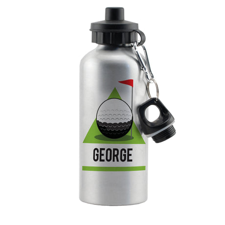 Personalised Golf Green Drinks Bottle: 2 - Water Bottles By Gift Moments