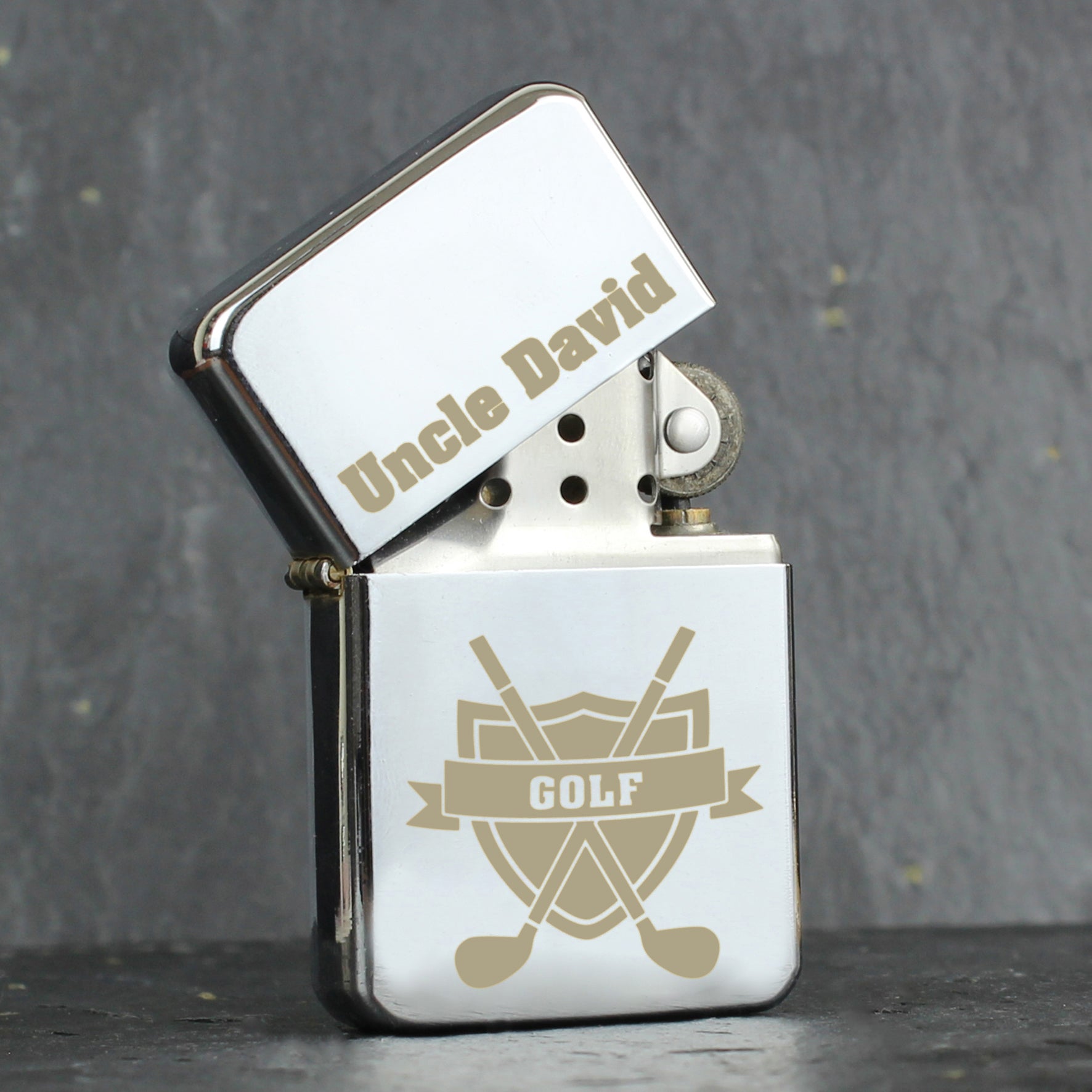 Personalised Golf Lighter - Shop Smoking Accessories At Gift Moments - 1