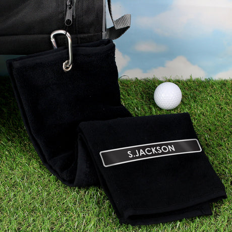 Personalised Golf Towel: 2 - Towels By Gift Moments